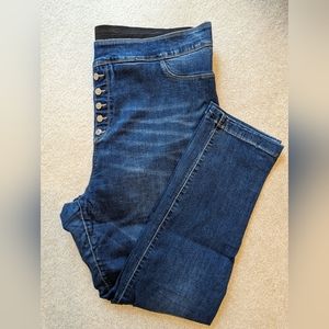 Coco and Carmen Straight Leg Shaper Denim